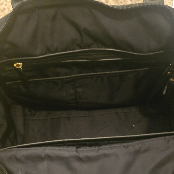 Michael Kors Black Leopard Print Tote - Picture 6 of 7